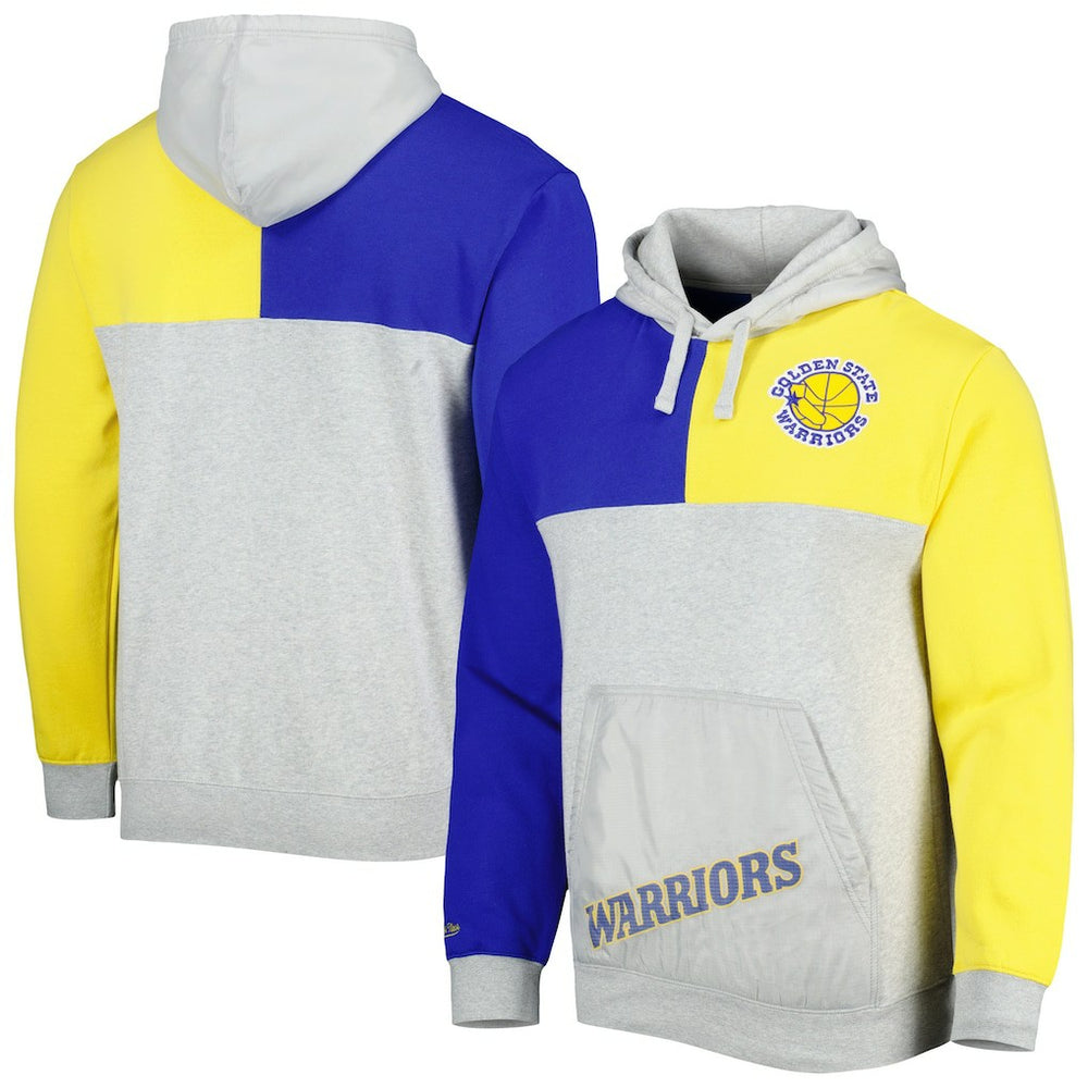 Golden State Warriors Tie-Breaker Pullover Hoodie Heather Gray - NBA