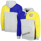 Golden State Warriors Tie-Breaker Pullover Hoodie Heather Gray - NBA