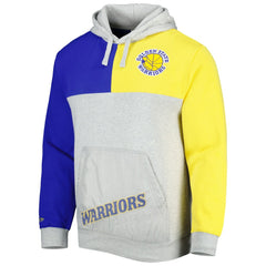 Golden State Warriors Tie-Breaker Pullover Hoodie Heather Gray - NBA