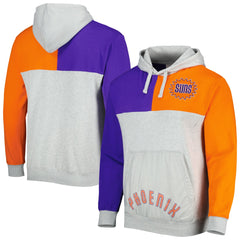 Phoenix Suns Tie-Breaker Pullover Hoodie Heather Gray - NBA