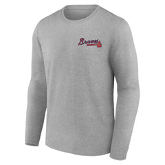 Atlanta Braves Nice Kicks Long Sleeve T-Shirt - MLB