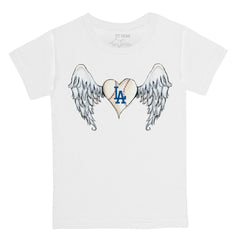 Los Angeles Dodgers Tiny Turnip Youth Angel Wings T-Shirt - MLB