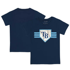 Tampa Bay Rays Tiny Turnip Youth Base Stripe T-Shirt - MLB