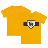 San Diego Padres Tiny Turnip Youth Base Stripe T-Shirt - MLB
