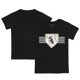 Chicago White Sox Tiny Turnip Youth Base Stripe T-Shirt - MLB