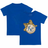 Kansas City Royals Tiny Turnip Youth Baseball Bow T-Shirt - MLB