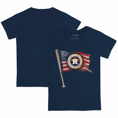 Houston Astros Tiny Turnip Youth Baseball Flag T-Shirt - MLB