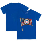 Chicago Cubs Tiny Turnip Youth Baseball Flag T-Shirt - MLB