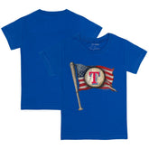 Texas Rangers Tiny Turnip Youth Baseball Flag T-Shirt - MLB