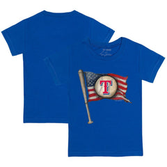 Texas Rangers Tiny Turnip Youth Baseball Flag T-Shirt - MLB