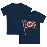 Washington Nationals Tiny Turnip Youth Baseball Flag T-Shirt - MLB