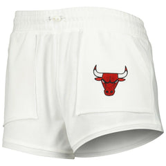 Chicago Bulls Concepts Sport Women's Sunray Shorts White - NBA