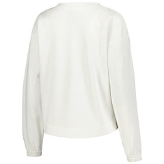 Brooklyn Nets Concepts Sport Women's Sunray Notch Neck Long Sleeve Top White - NBA