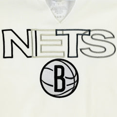 Brooklyn Nets Concepts Sport Women's Sunray Notch Neck Long Sleeve Top White - NBA