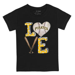 Pittsburgh Pirates Tiny Turnip Youth Baseball Love T-Shirt - MLB