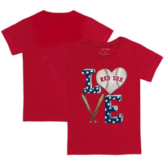 Boston Red Sox Tiny Turnip Youth Baseball Love T-Shirt - MLB