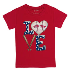 Boston Red Sox Tiny Turnip Youth Baseball Love T-Shirt - MLB