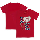 St. Louis Cardinals Tiny Turnip Youth Baseball Love T-Shirt - MLB