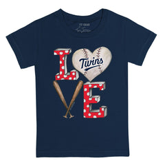 Minnesota Twins Tiny Turnip Youth Baseball Love T-Shirt - MLB