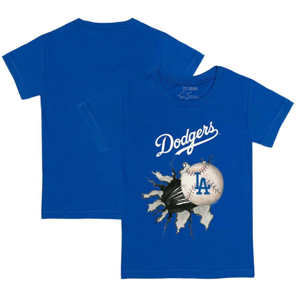 Los Angeles Dodgers Tiny Turnip Youth Baseball Tear T-Shirt - MLB