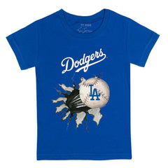 Los Angeles Dodgers Tiny Turnip Youth Baseball Tear T-Shirt - MLB