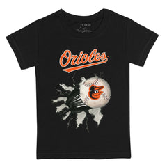Baltimore Orioles Tiny Turnip Youth Baseball Tear T-Shirt - MLB