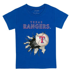 Texas Rangers Tiny Turnip Youth Baseball Tear T-Shirt - MLB