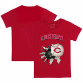 Cincinnati Reds Tiny Turnip Youth Baseball Tear T-Shirt - MLB