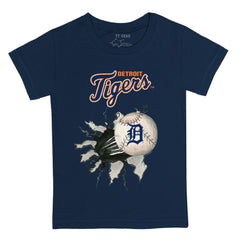 Detroit Tigers Tiny Turnip Youth Baseball Tear T-Shirt - MLB