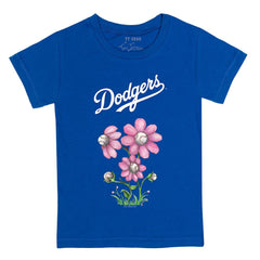Los Angeles Dodgers Tiny Turnip Youth Blooming Baseballs T-Shirt - MLB