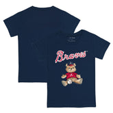 Atlanta Braves Tiny Turnip Youth Teddy Boy T-Shirt - MLB