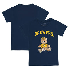 Milwaukee Brewers Tiny Turnip Youth Teddy Boy T-Shirt - MLB