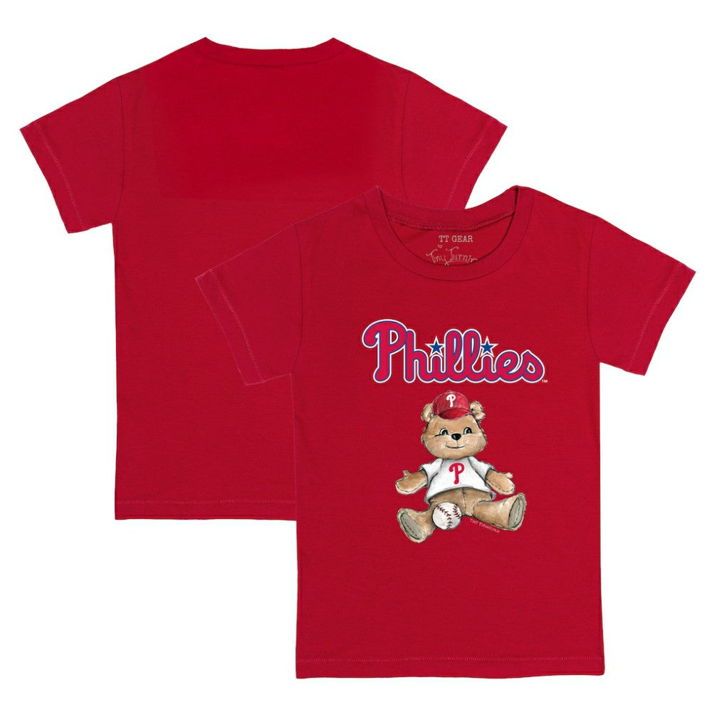 Philadelphia Phillies Tiny Turnip Youth Teddy Boy T-Shirt - MLB