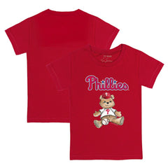 Philadelphia Phillies Tiny Turnip Youth Teddy Boy T-Shirt - MLB