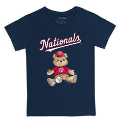 Washington Nationals Tiny Turnip Youth Teddy Boy T-Shirt - MLB