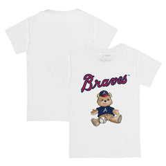 Atlanta Braves Tiny Turnip Youth Teddy Boy T-Shirt - MLB