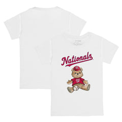 Washington Nationals Tiny Turnip Youth Teddy Boy T-Shirt - MLB