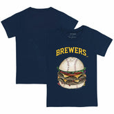Milwaukee Brewers Tiny Turnip Youth Burger T-Shirt - MLB