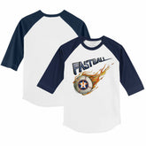 Houston Astros Tiny Turnip Youth Fastball 3/4-Sleeve Raglan T-Shirt - MLB
