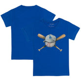 Los Angeles Dodgers Tiny Turnip Youth Hat Crossbats T-Shirt - MLB