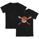 Baltimore Orioles Tiny Turnip Youth Hat Crossbats T-Shirt - MLB