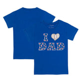 Chicago Cubs Tiny Turnip Youth I Love Dad T-Shirt - MLB