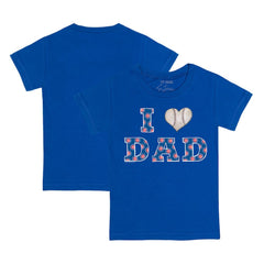 Chicago Cubs Tiny Turnip Youth I Love Dad T-Shirt - MLB