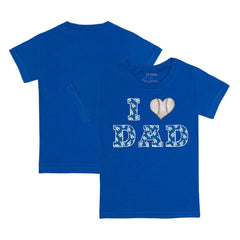 Los Angeles Dodgers Tiny Turnip Youth I Love Dad T-Shirt - MLB