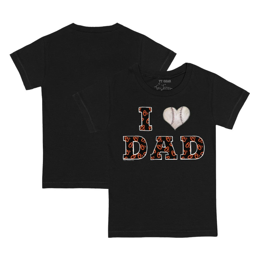 Baltimore Orioles Tiny Turnip Youth I Love Dad T-Shirt - MLB