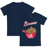 Atlanta Braves Tiny Turnip Youth Nacho Helmet T-Shirt - MLB