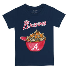 Atlanta Braves Tiny Turnip Youth Nacho Helmet T-Shirt - MLB