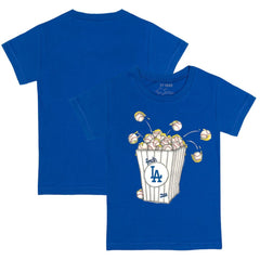Los Angeles Dodgers Tiny Turnip Youth Popcorn T-Shirt - MLB