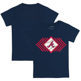 Atlanta Braves Tiny Turnip Youth Prism Arrows T-Shirt - MLB