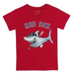 Boston Red Sox Tiny Turnip Youth Shark T-Shirt - MLB